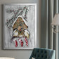 Winter Birds - Modern Framed Canvas Print