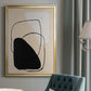 Avant Mod II - Modern Framed Canvas Print