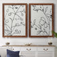 Botanical Sketch I   - Premium Framed Canvas 2 Piece Set - Ready to Hang