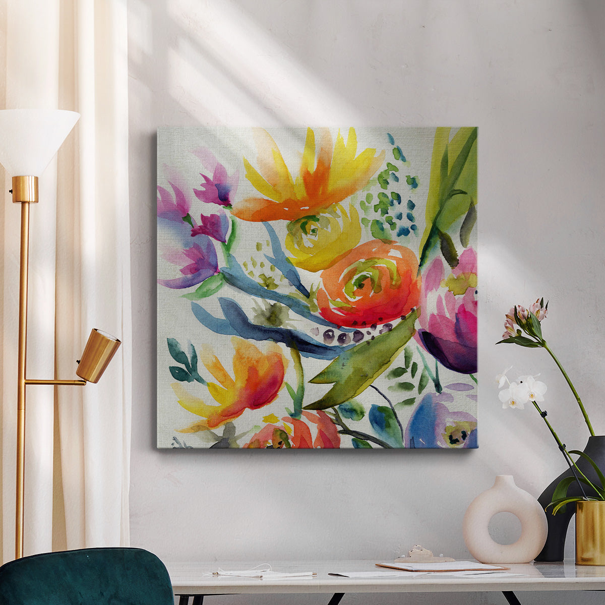 Summer Spectrum IV - Canvas Art Print