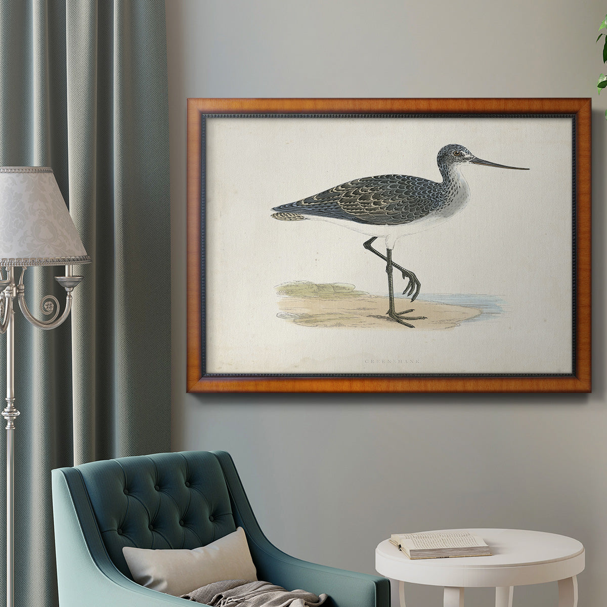 Morris Sandpipers III Premium Framed Canvas- Ready to Hang