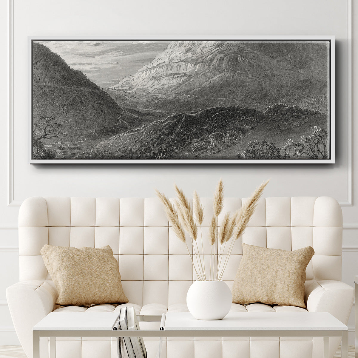 Cumberland Gap - Floater Framed Canvas Print