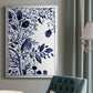 Indigo Song I - Modern Framed Canvas Print