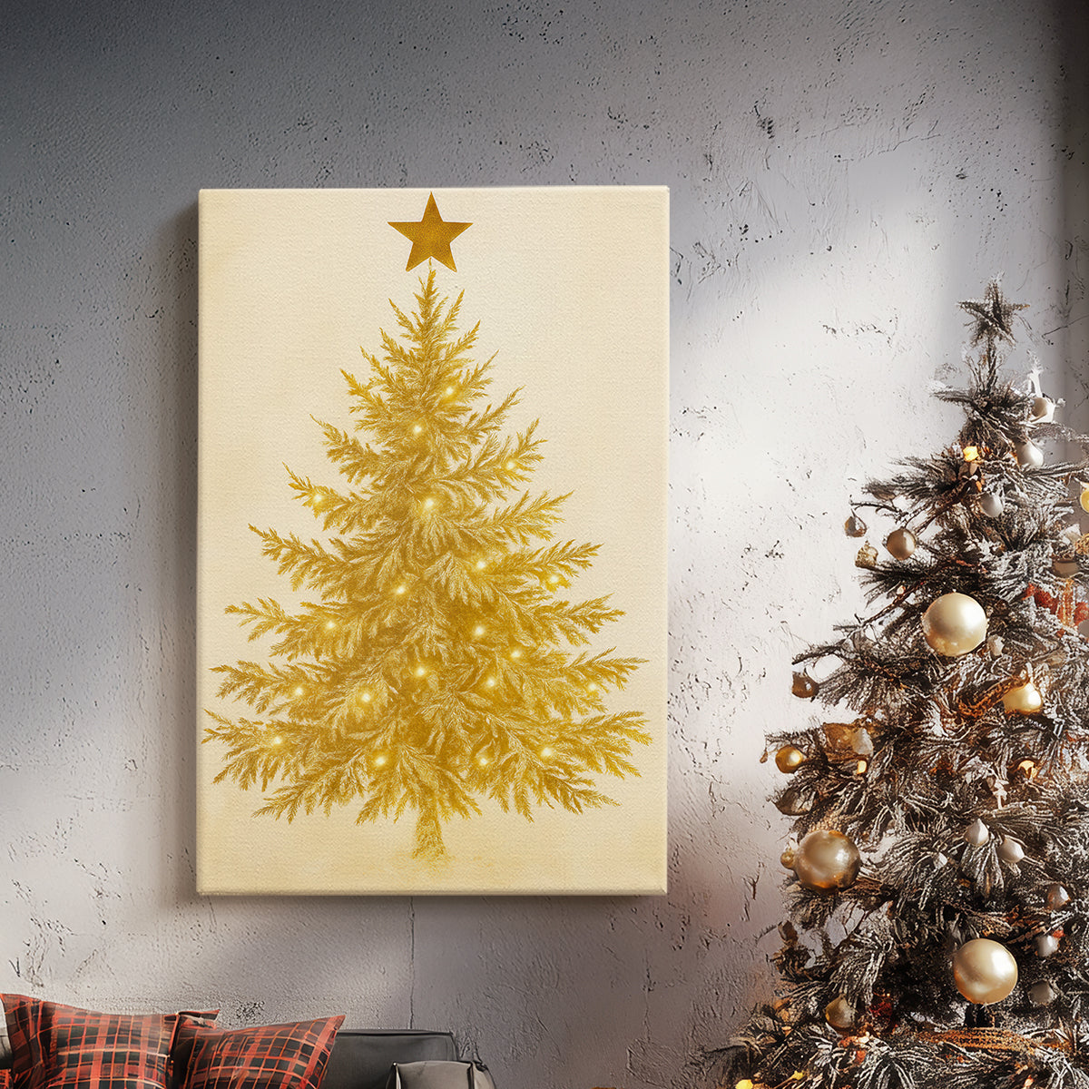 Twilight of Golden Whisper - Canvas Art Print