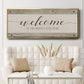 Happily Home - Floater Framed Canvas Print
