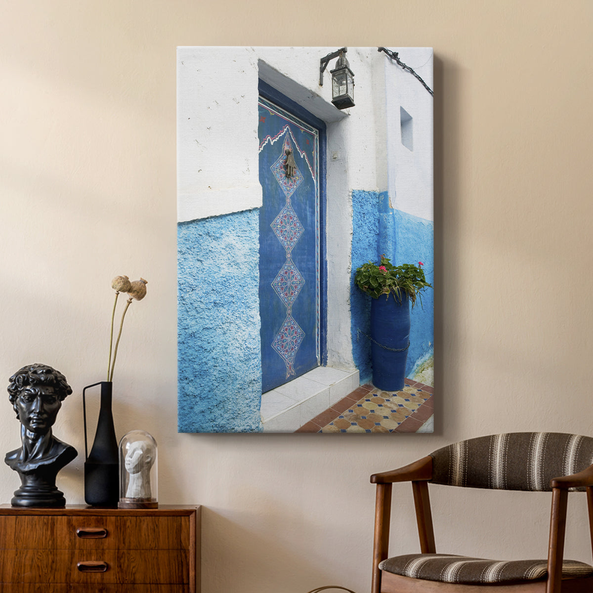 Morocco Door - Canvas Art Print