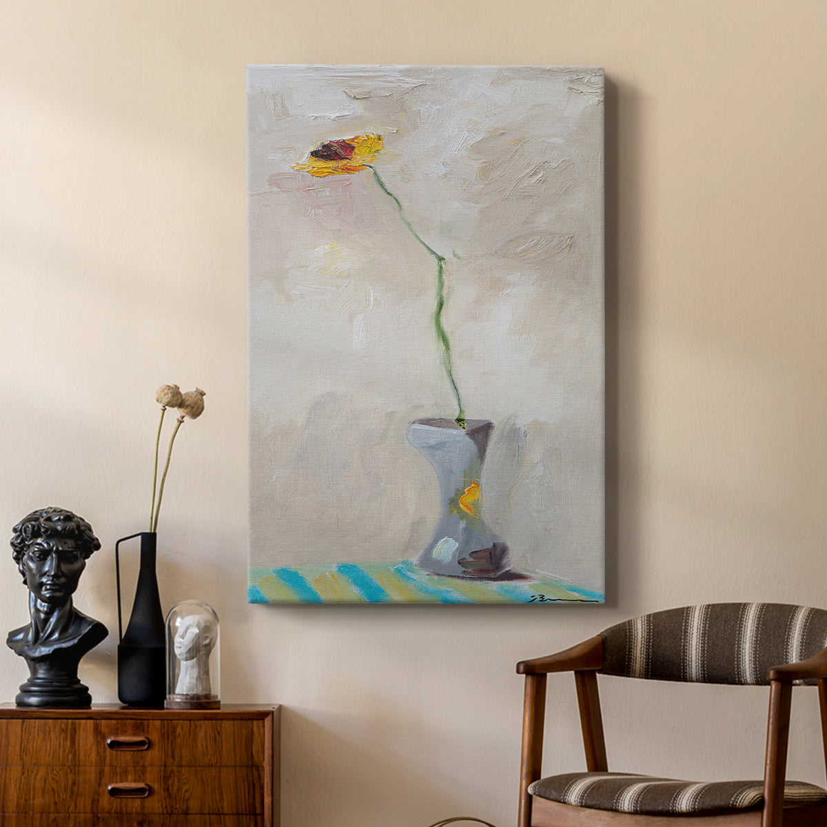 Single & Ready to Mingle - Canvas Art Print