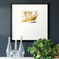 Gold Ship II Premium Framed Print Double Matboard