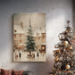 Gilded Whisper of Wreath - Canvas Art Print