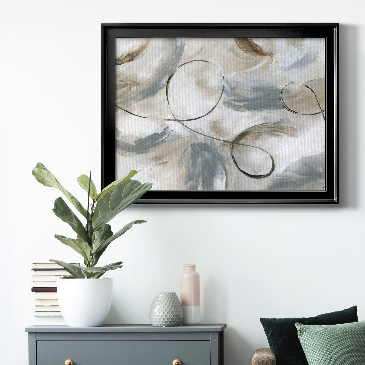 Staccato Premium Classic Framed Canvas - Ready to Hang