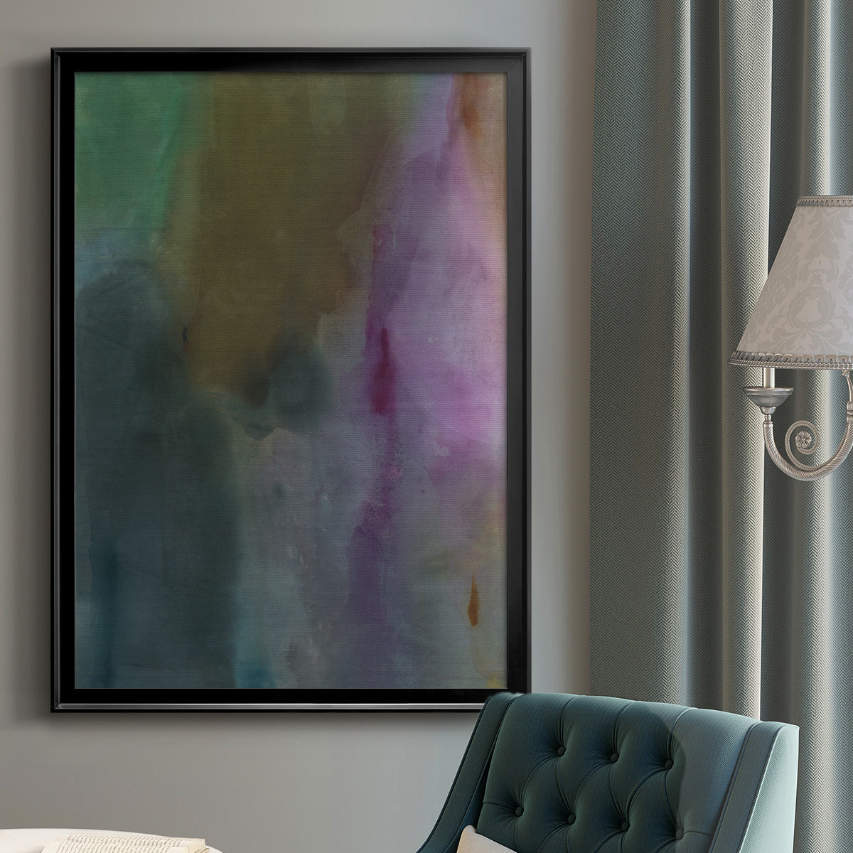 Simple Yet Affecting - Modern Framed Canvas Print