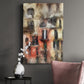 Stacked Houses I Premium Gallery Wrapped Canvas - Ready to Hang