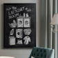 Laundry Room - Modern Framed Canvas Print