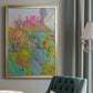 Rise and Bloom - Modern Framed Canvas Print