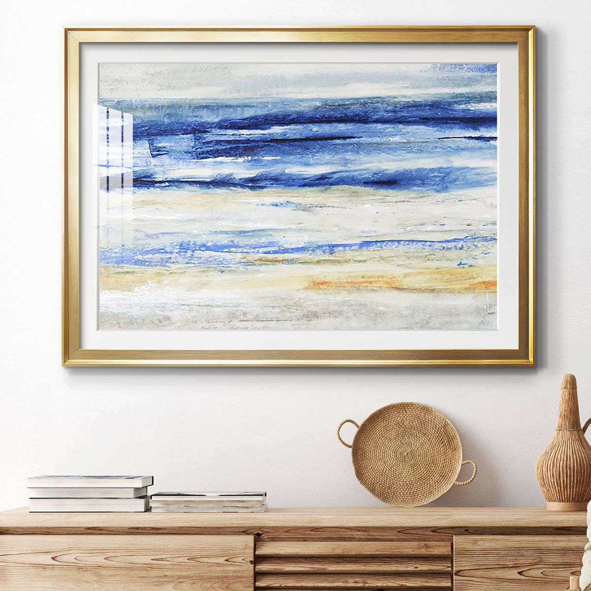 Choppy Seas II Premium Framed Print - Ready to Hang