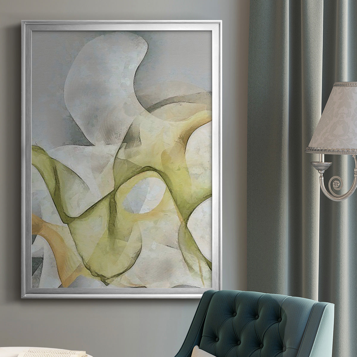 Excursion I - Modern Framed Canvas Print