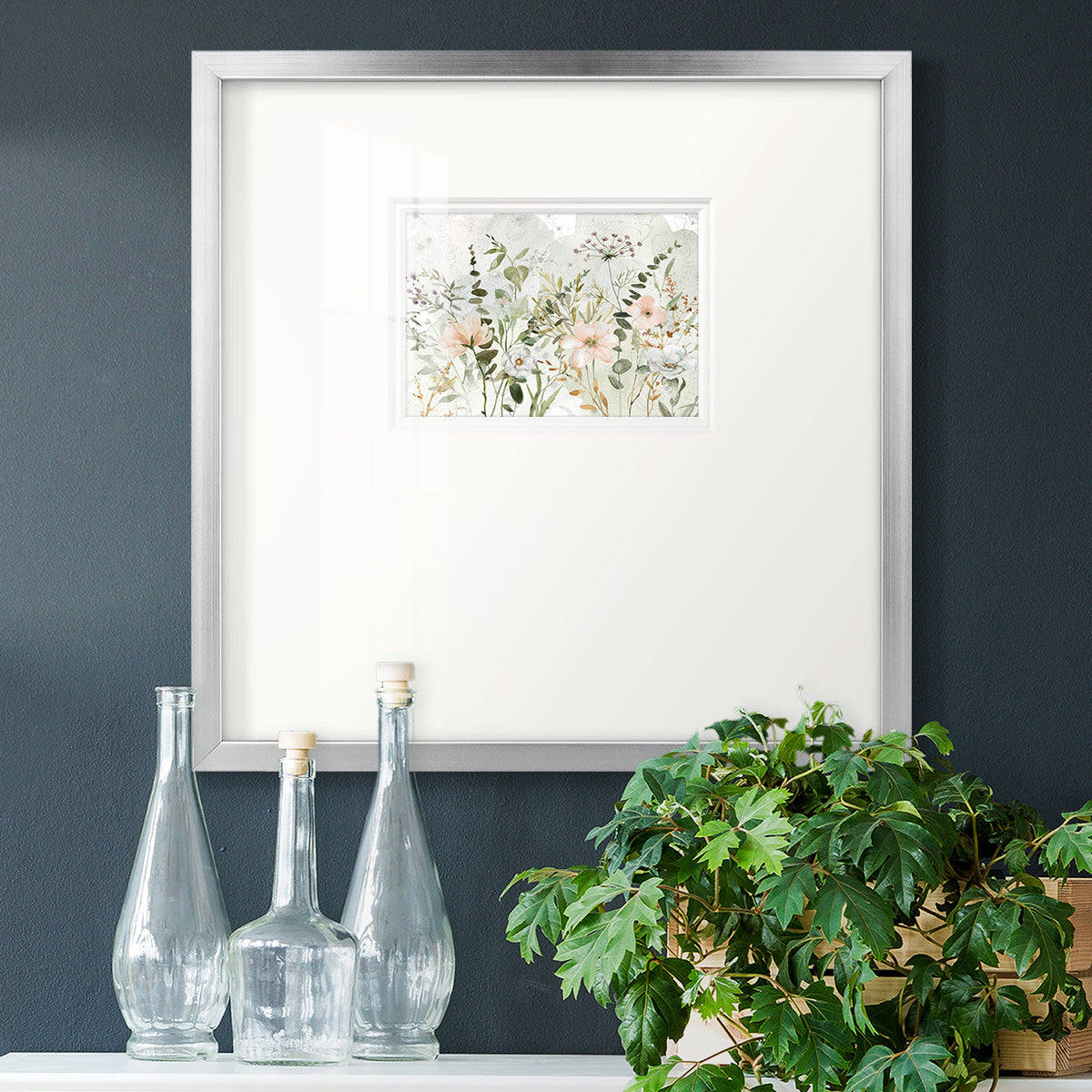 Botanical Sketchbook Premium Framed Print Double Matboard