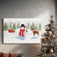 Pearled Village Serenade - Canvas Art Print