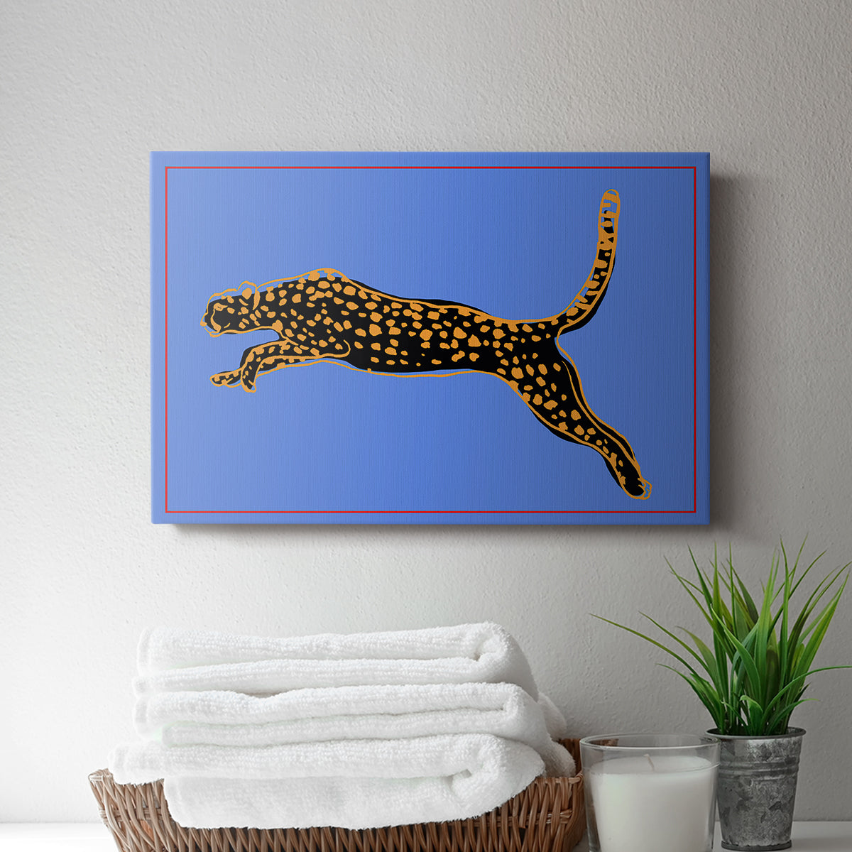 The Wild Leopard I - Canvas Art Print
