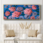 Layered Petals III - Floater Framed Canvas Print