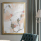 Sand Story II - Modern Framed Canvas Print