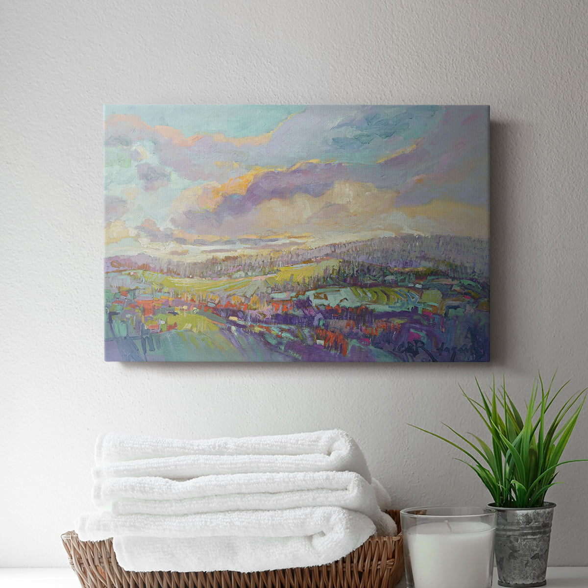 Land of Milk and Honey - Canvas Art Print