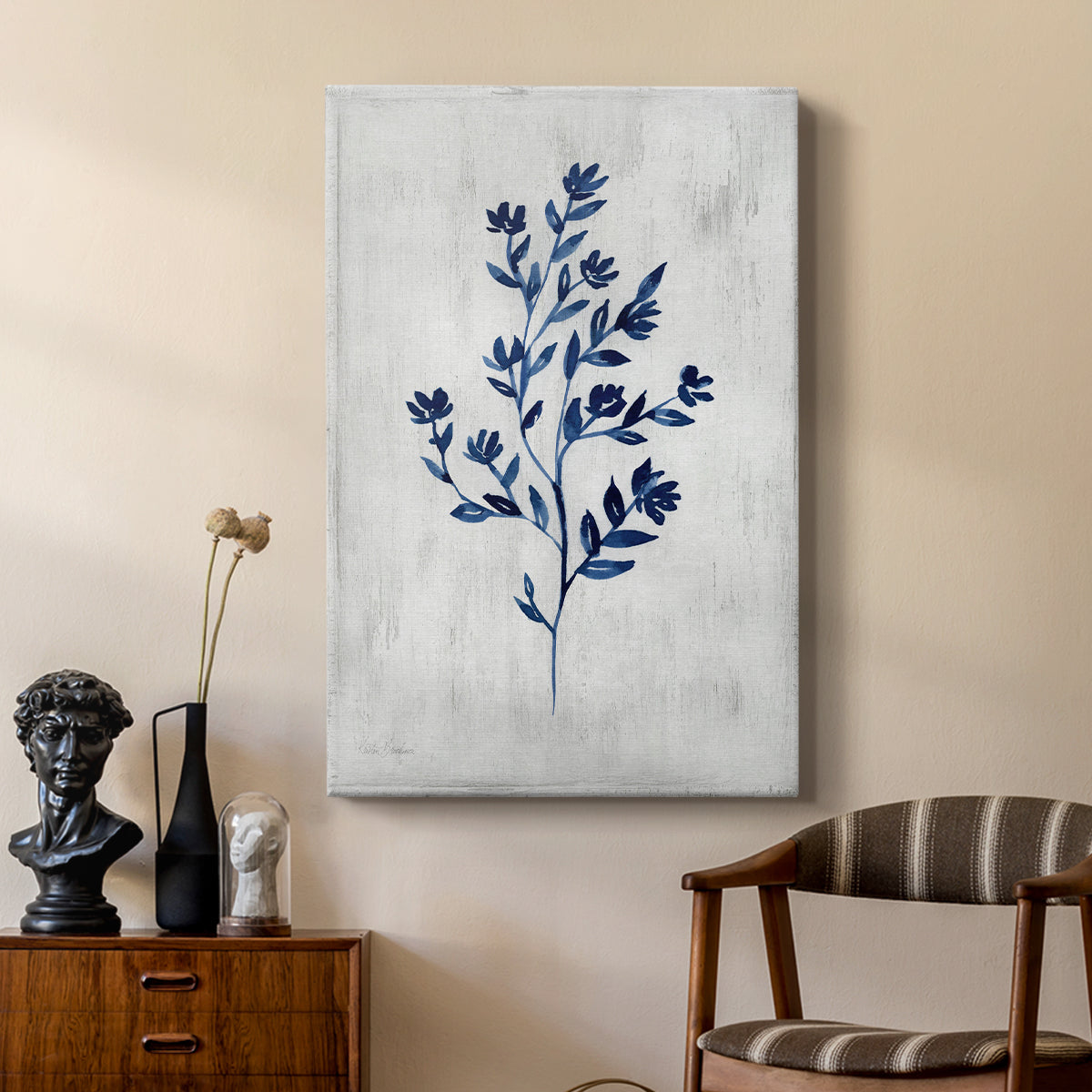 Wild Indigo II - Canvas Art Print