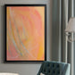 Peach Bliss I - Modern Framed Canvas Print