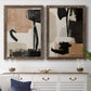 Selective Arrangement III - Premium Framed Canvas 2 Piece Set - Ready to Hang