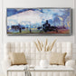 Saint Lazare Station in Paris - Floater Framed Canvas Print
