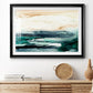 Sea Foam Flow II Premium Framed Print - Ready to Hang