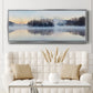 Scene on the Water VIII - Floater Framed Canvas Print