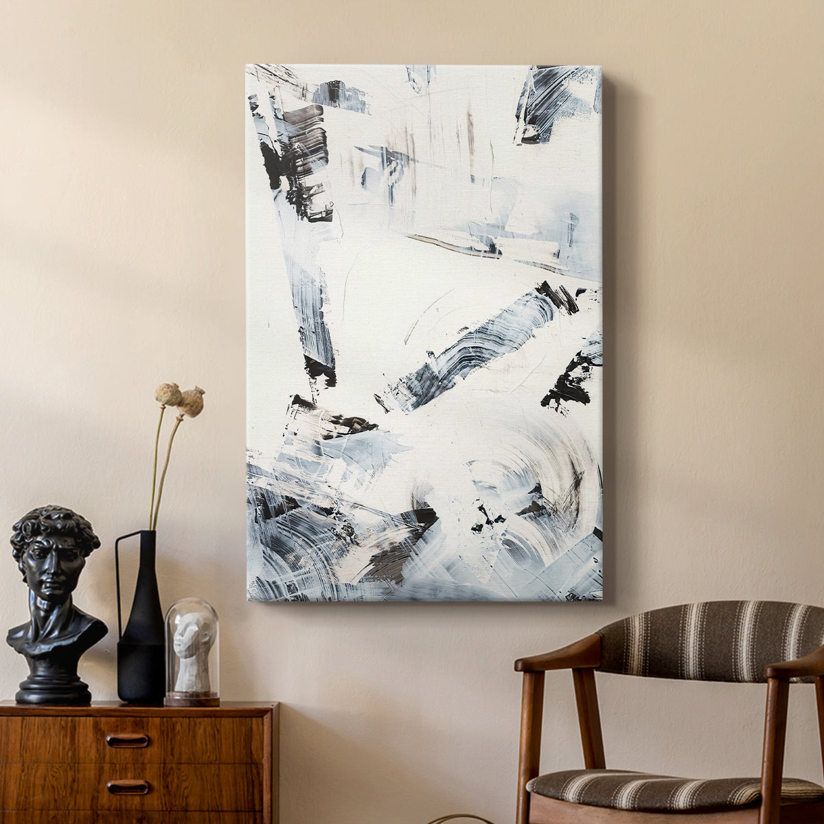 Fractured Ice II - Canvas Art Print