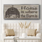 Home & Farm III - Floater Framed Canvas Print