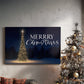 Quiet Blue Fir Serenade - Canvas Art Print
