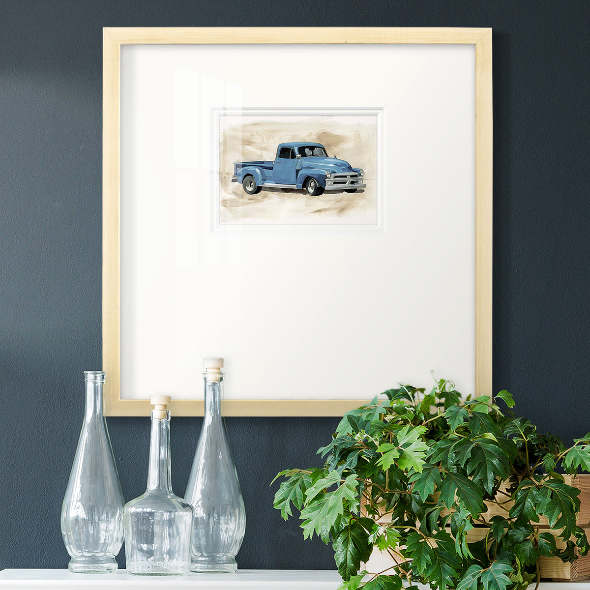 Pickup I Premium Framed Print Double Matboard