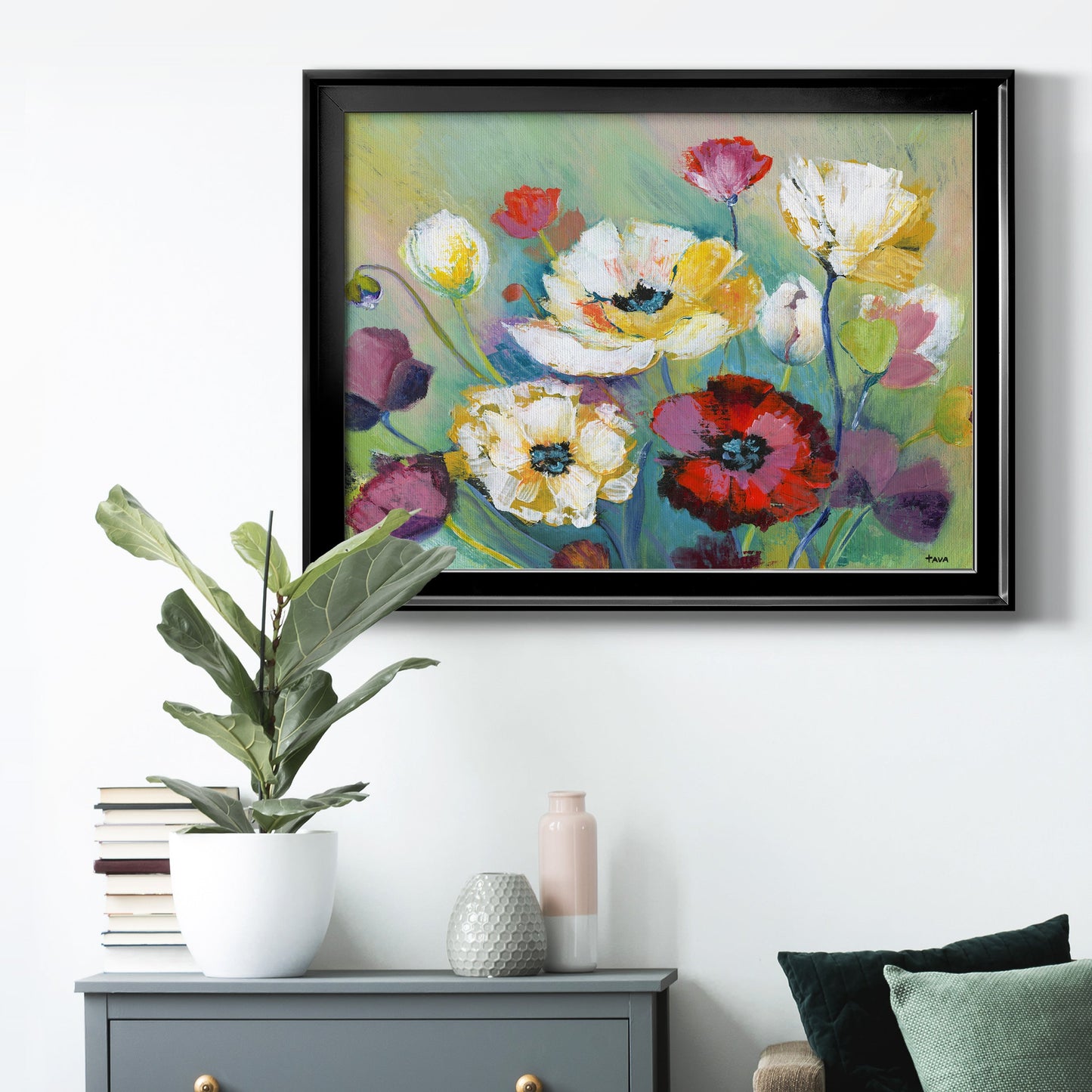 Alex's Garden Premium Classic Framed Canvas - Ready to Hang