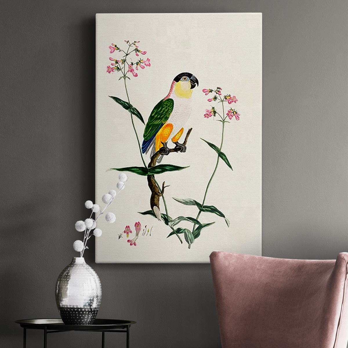 Bird in Habitat IV Premium Gallery Wrapped Canvas - Ready to Hang