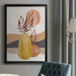 Adobe Moon I - Modern Framed Canvas Print