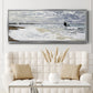 The Sea at Le Havre, 1868 - Floater Framed Canvas Print