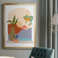 Paper Scene II - Modern Framed Canvas Print