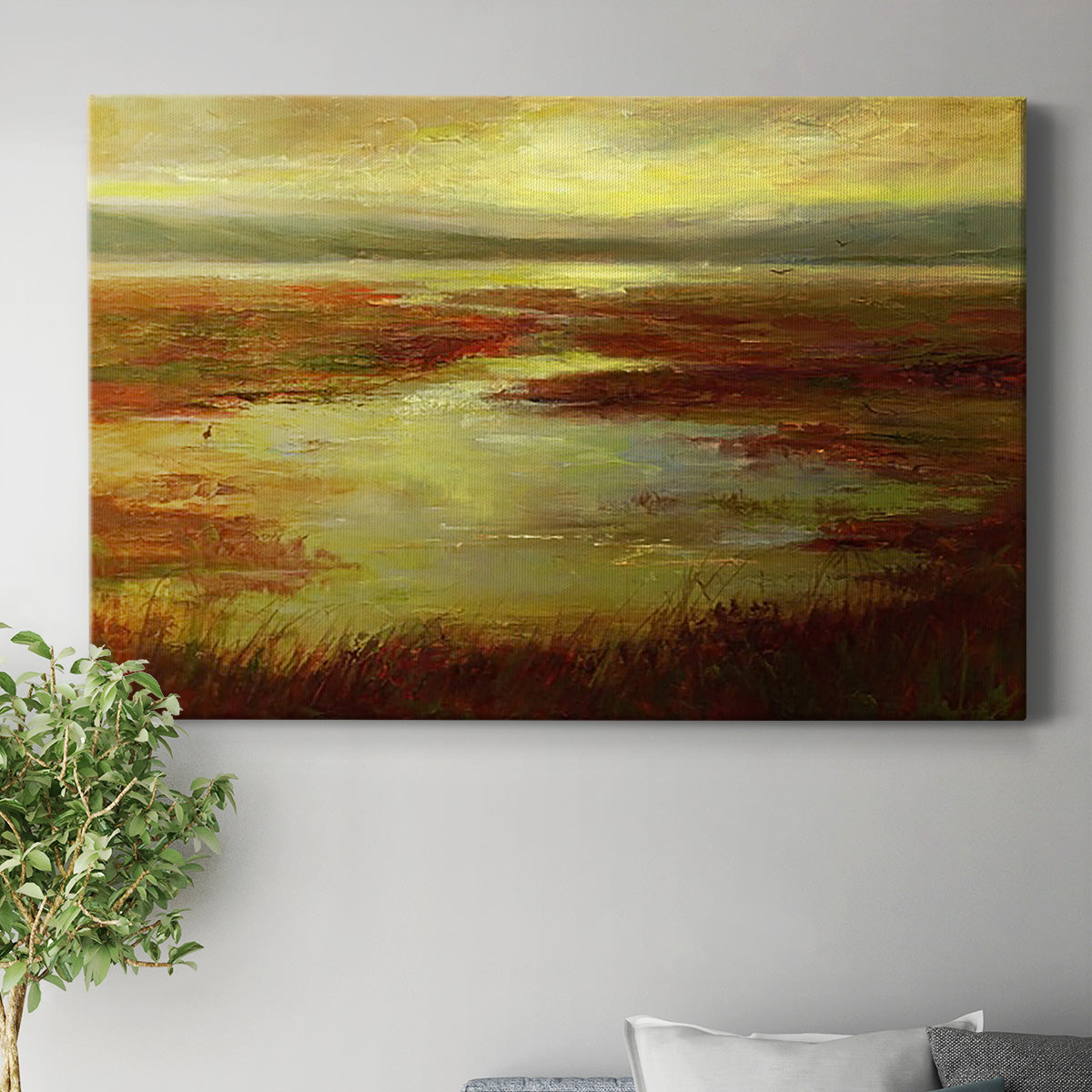 Coastal Views V Premium Gallery Wrapped Canvas - Ready to Hang