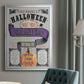 Carnival Sign - Modern Framed Canvas Print