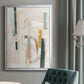 Melon Litmus III - Modern Framed Canvas Print
