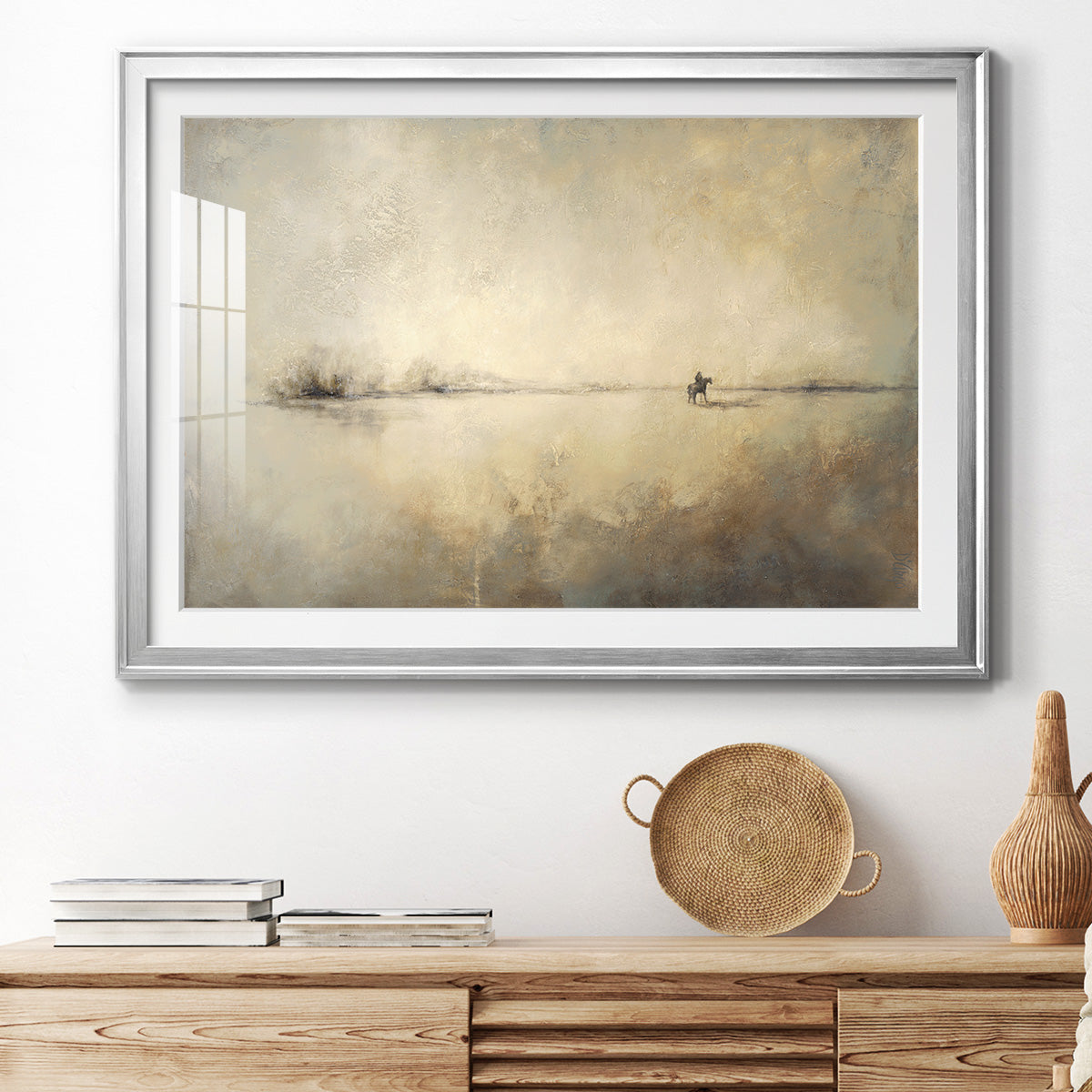 Travelers Premium Framed Print - Ready to Hang