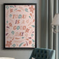 Today is a Good Day - Modern Framed Canvas Print