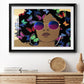 Butterfly Diva I Premium Framed Print - Ready to Hang