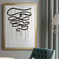 Weeping Ribbon I - Modern Framed Canvas Print
