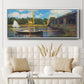 The Road Bridge, Argenteuil - Floater Framed Canvas Print