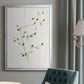 Windblown Leaves I - Modern Framed Canvas Print